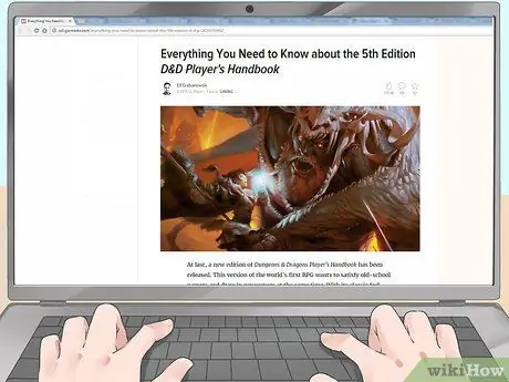 Создание персонажа Dungeons and Dragons Шаг 1