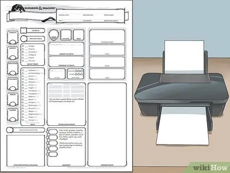 Создание персонажа Dungeons and Dragons Шаг 2