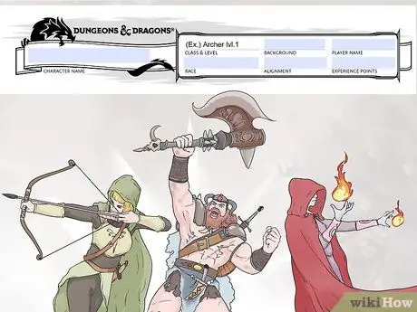 Создание персонажа Dungeons and Dragons Шаг 4