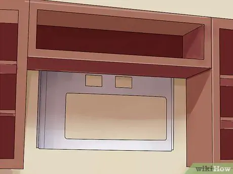 Установите микроволновую печь Шаг 3