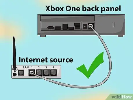 Подключите Xbox One к Интернету Шаг 3