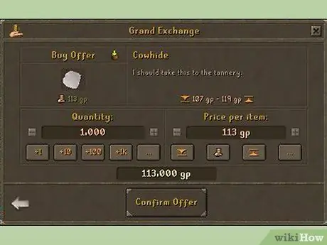 Будьте хороши в RuneScape Step 3 Bullet 3
