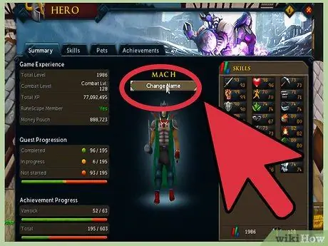 Измените отображаемое имя в RuneScape Step 8