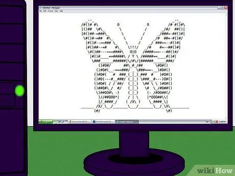 Рисование с текстом в блокноте Шаг 6