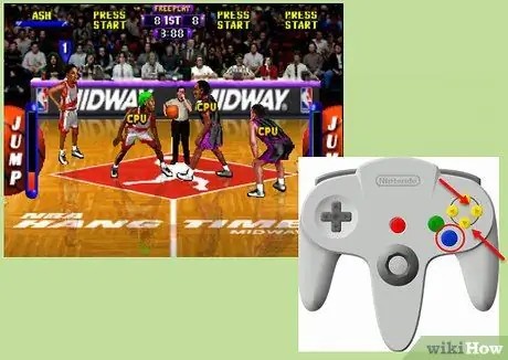 Играйте в NBA Hangtime на Nintendo 64, шаг 4
