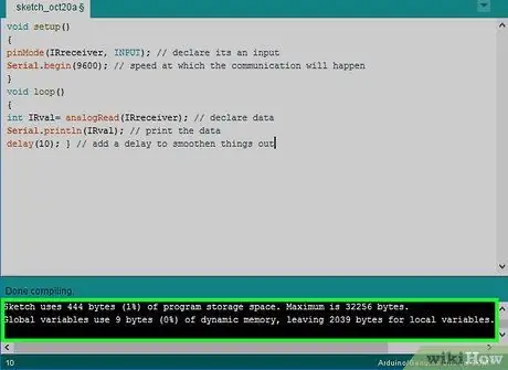 Сделайте простой датчик приближения с помощью Arduino Шаг 6