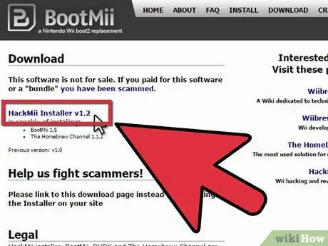 Установите Homebrew на свой Wii (Системное меню 4.0) Шаг 3