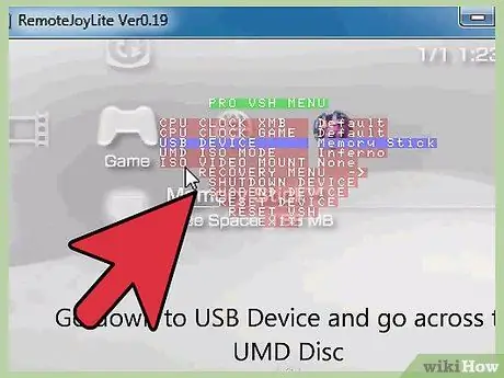 Скопируйте PSP UMD Шаг 3 Скопируйте PSP UMD Шаг 3