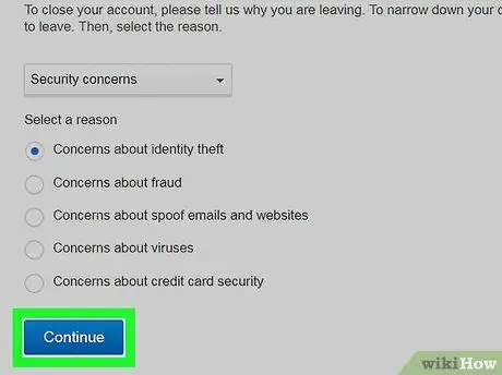 Удаление учетной записи eBay Шаг 8 Удаление учетной записи eBay Шаг 8