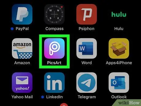 Удаление учетной записи PicsArt Шаг 1 Удаление учетной записи PicsArt Шаг 1