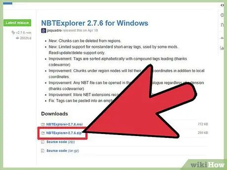 Используйте NBTexplorer для редактирования сохранений Minecraft, шаг 1