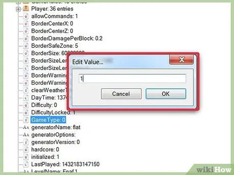Используйте NBTexplorer для редактирования сохранений Minecraft, шаг 6