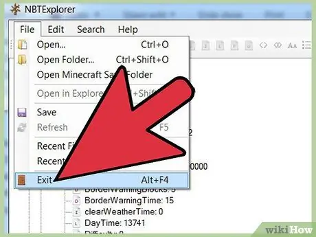 Используйте NBTexplorer для редактирования сохранений Minecraft, шаг 8