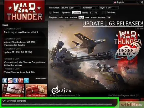 Установите War Thunder на ПК или Mac Шаг 16 Установите War Thunder на ПК или Mac Шаг 16