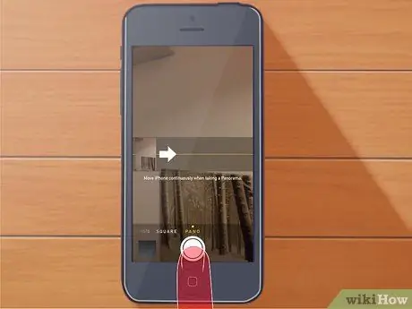 Делайте панорамные фотографии на iPhone Шаг 4