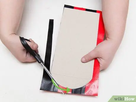 Сделайте мешочек для монет из клейкой ленты Шаг 6