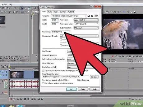 Рендеринг видео в HD с помощью Sony Vegas Шаг 12