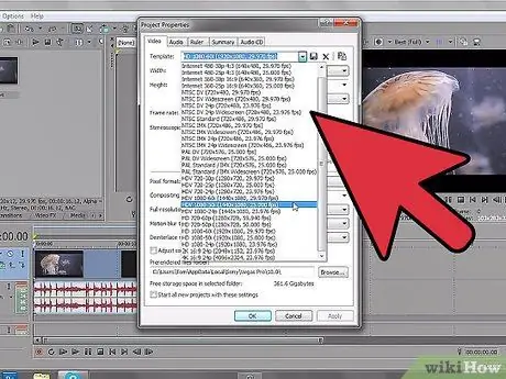 Рендеринг видео в HD с помощью Sony Vegas Шаг 13