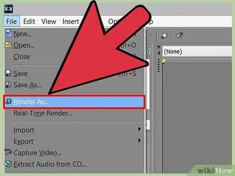 Изменение скорости видео в Sony Vegas Pro Шаг 5