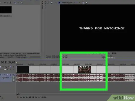 Установите смещение затухания в Sony Vegas Pro, шаг 3