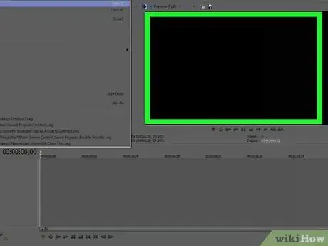 Разделение видео с помощью Sony Vegas Pro Шаг 2