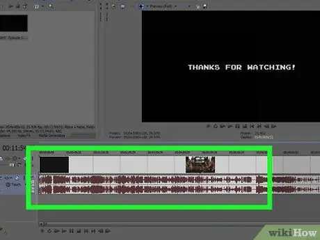 Разделение видео с помощью Sony Vegas Pro Шаг 3