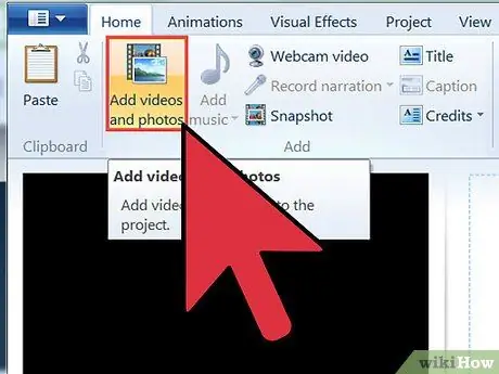 Сделайте видео в Windows Movie Maker Шаг 4