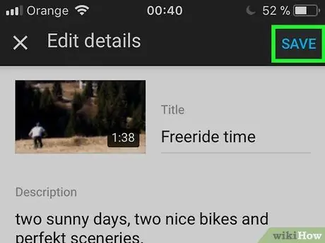 Редактировать видео YouTube на iPhone Шаг 10