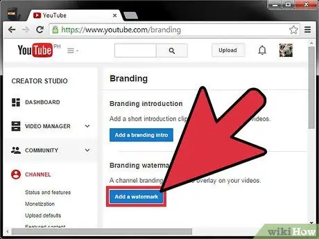 Добавьте логотип или водяной знак к своим видео на YouTube Шаг 9