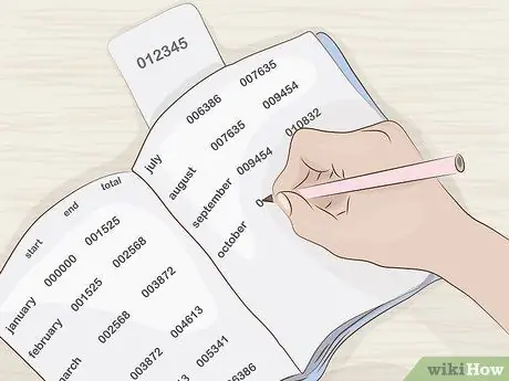 Считайте показания счетчика воды Шаг 10