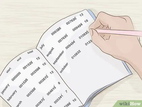 Считайте показания счетчика воды Шаг 11