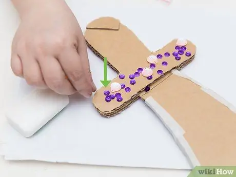 Сделать меч из картона Шаг 10