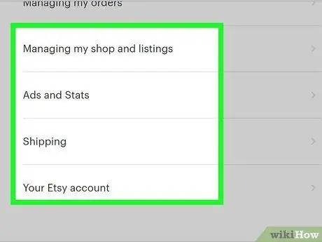 Обратитесь в службу поддержки Etsy Шаг 5