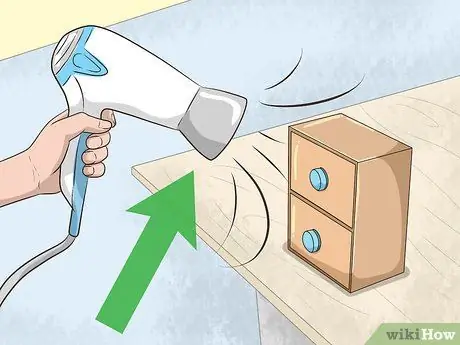 Ускорение высыхания клея Шаг 4