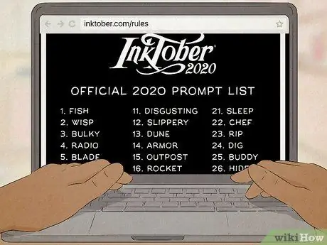 Примите участие в Inktober Step 2