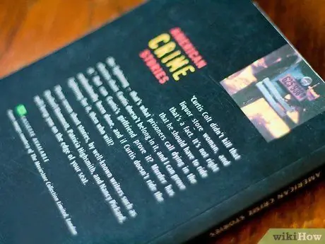 Напишите заднюю обложку для книги Шаг 4