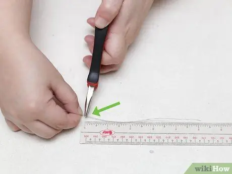 Изготовление кольца из бисера. Шаг 3