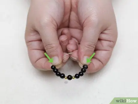 Изготовление кольца из бисера. Шаг 7