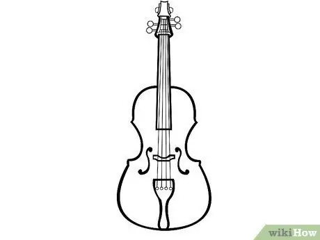 Рисуем скрипку Шаг 13