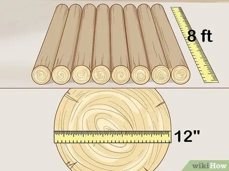 Постройте плот из бревен Шаг 1
