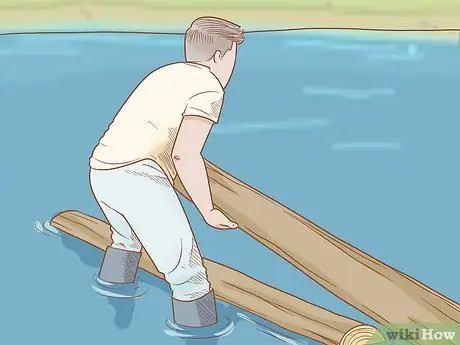 Постройте плот из бревен Шаг 6