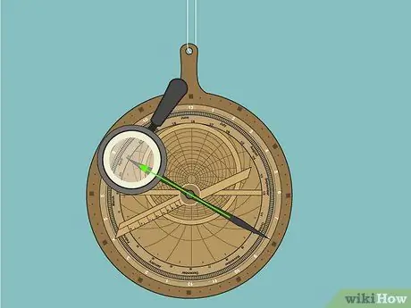 Используйте астролябию. Шаг 13