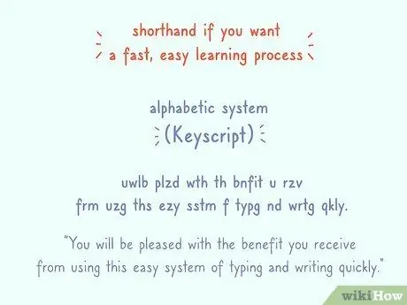 Выучите стенографию, шаг 5