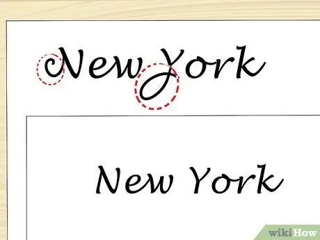 Сравните образцы рукописного ввода Шаг 11