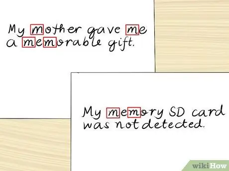 Сравните образцы рукописного ввода Шаг 15