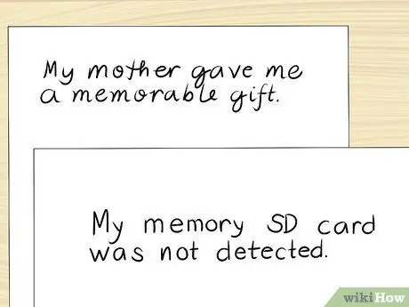 Сравните образцы рукописного ввода Шаг 16