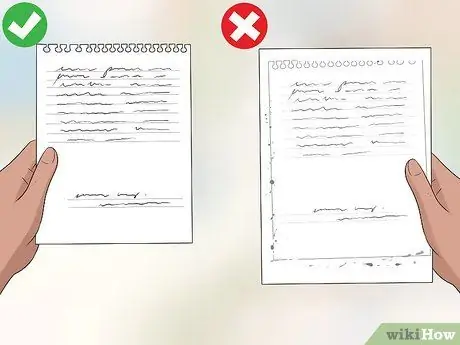 Сравните образцы рукописного ввода Шаг 3