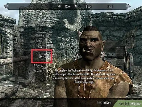 Создайте подходящего для вас персонажа в Skyrim, шаг 6