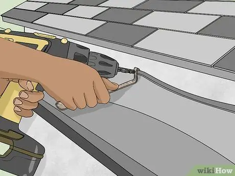 Устранение провисания желоба Шаг 14