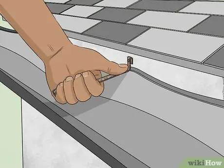 Устранение провисания желоба Шаг 15